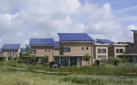 Houses Eco Solar Panels