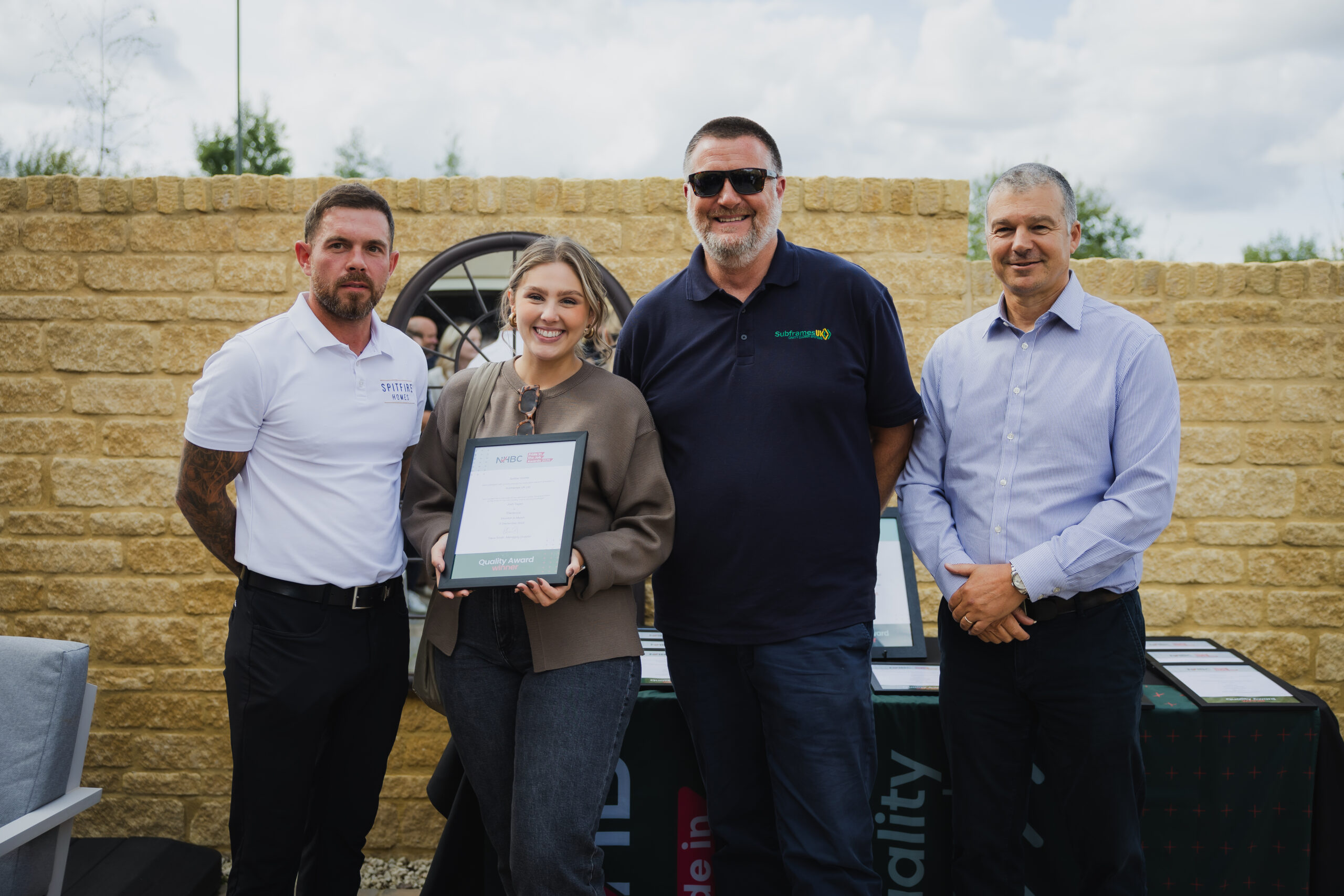 SubframesUK Spitfire Homes Award