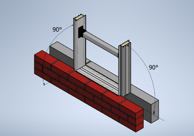 Check closer is level & square