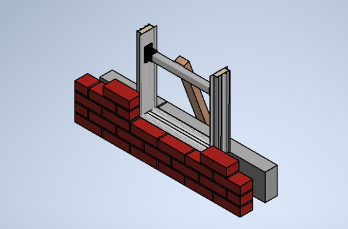Prop up the cavity closer