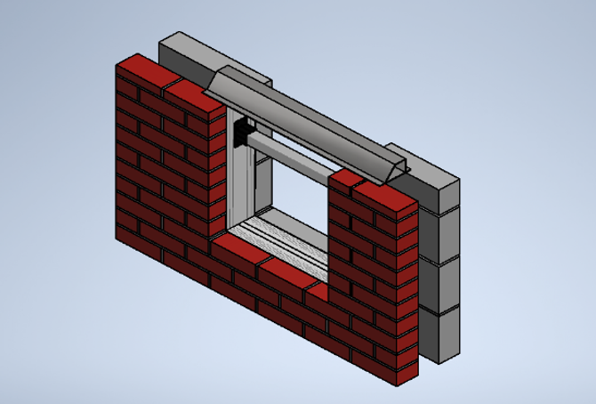 Build the inner and outer courses up